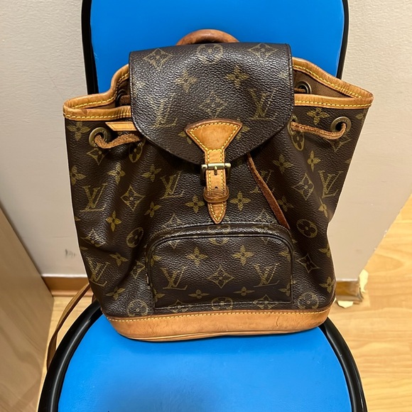 Montsouris monogram pm backpack - Picture 1 of 17